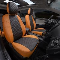 Чехлы Автопилот Экокожа Ромб на Jaecoo J7 (2023+)